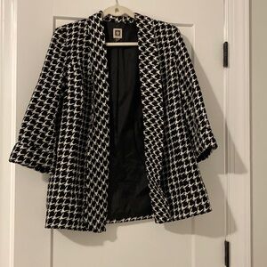 Anne Klein Herringbone Blazer